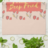 南天おもしろい油 キッチンタオル (折り畳み)