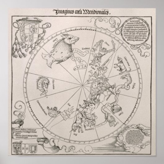 南天地図 ポスター (正面)