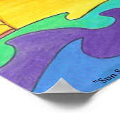 南太平洋に沈む太陽» Poster ポスター (角)