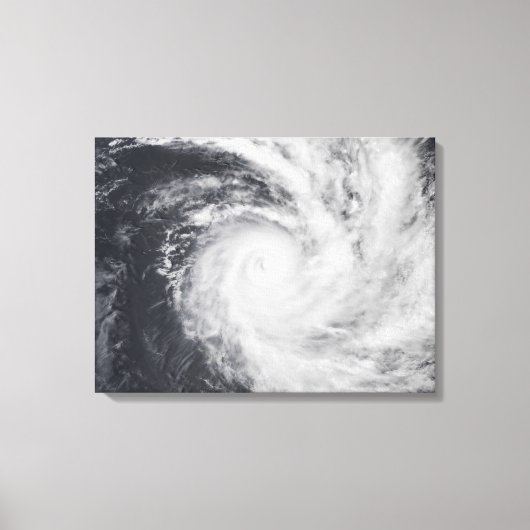南太平洋のサイクロン海 キャンバスプリント (正面)
