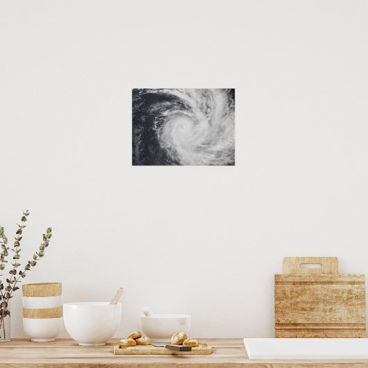 南太平洋のサイクロン海 ポスター (キッチン)