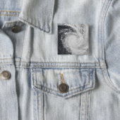 南太平洋のサイクロン海 缶バッジ (インサイチュ)