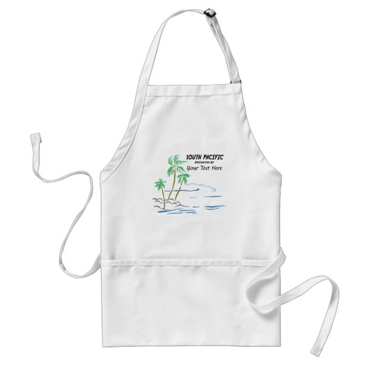 南太平洋のミュージカル スタンダードエプロン (正面)
