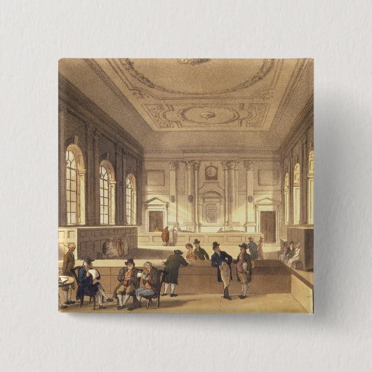 南太平洋の家の配当ホール 缶バッジ (正面)