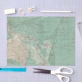 南太平洋の海 薄葉紙 (クラフト)