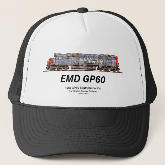 南太平洋のEMD GP60ディーゼル機関車 キャップ (正面)