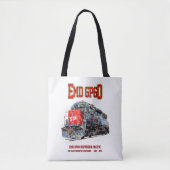 南太平洋のEMD GP60ディーゼル機関車 トートバッグ (正面)