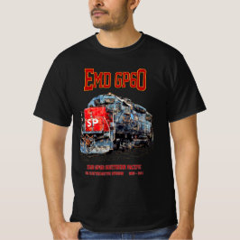 南太平洋のEMD GP60ディーゼル機関車 Tシャツ