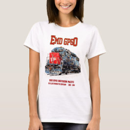 南太平洋のEMD GP60ディーゼル機関車 Tシャツ