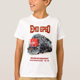 南太平洋のEMD GP60ディーゼル機関車 Tシャツ
