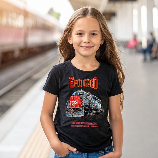 南太平洋のEMD GP60ディーゼル機関車 Tシャツ
