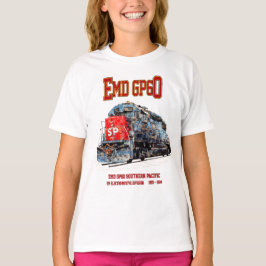 南太平洋のEMD GP60ディーゼル機関車 Tシャツ
