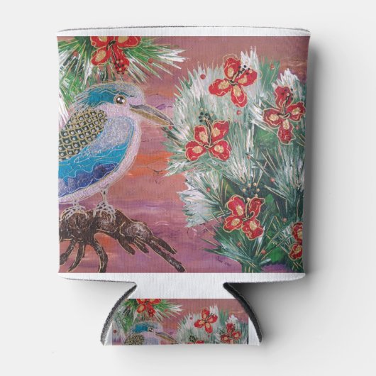 南太平洋カワセミ 缶クーラー (正面)