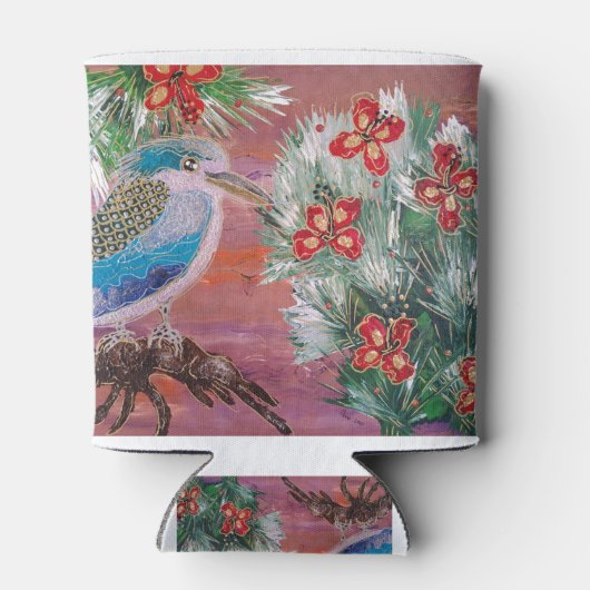 南太平洋カワセミ 缶クーラー (裏面)