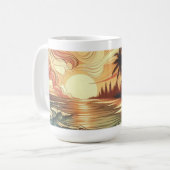 南太平洋ソウル コーヒーマグカップ (正面左)