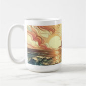 南太平洋ソウル コーヒーマグカップ (左)