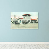 南太平洋デポの外観2 キャンバスプリント (インサイチュ (ウッドフロア))