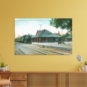 南太平洋デポの外観 キャンバスプリント (インサイチュ (リビング))