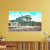 南太平洋デポの見解サンタローザ(カリフォルニア州) キャンバスプリント (インサイチュ (リビング))