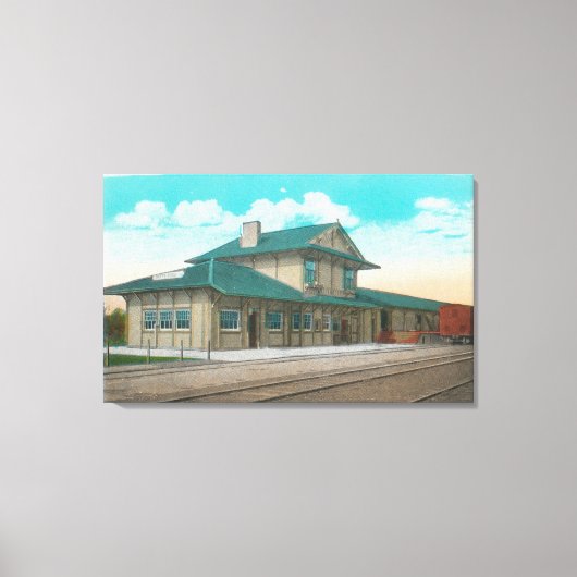 南太平洋デポの見解サンタローザ(カリフォルニア州) キャンバスプリント (正面)