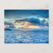 南太平洋ボラ島 ポストカード (正面)