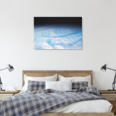 南太平洋上空の円形の雲の形成海。 キャンバスプリント (インサイチュ (寝室))