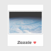 南太平洋上空の円形の雲の形成海。 シール (シート)