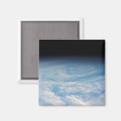 南太平洋上空の円形の雲の形成海。 マグネット (正面/裏面)