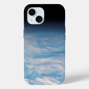 南太平洋上空の円形の雲の形成海。 iPhone 15ケース