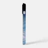 南太平洋上空の円状の雲の形成 iPhone 15ケース (左側面)