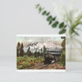 南太平洋山シャスタ1912ヴィンテージ ポストカード (スタンド正面)