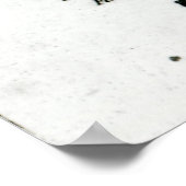 南太平洋島の地図， 1800 ポスター (角)