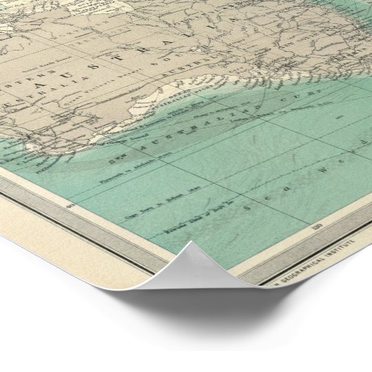 南太平洋海 ポスター (角)