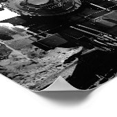 南太平洋消防車のポスター ポスター (角)