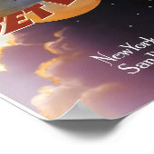 南太平洋諸島 – レトロ旅行 ポスター (角)