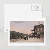 南太平洋鉄道駅 ポストカード (正面/裏面)