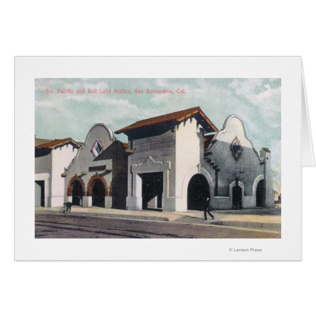 南太平洋・ソルトレーク駅 (正面横)