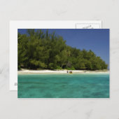 南太平洋、フランスのポリネシア、ムーア ポストカード (正面/裏面)