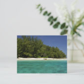 南太平洋、フランスのポリネシア、ムーア ポストカード (スタンド正面)