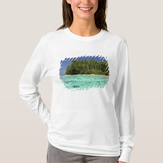 南太平洋 フランス領ポリネシア モーレア島 2 Tシャツ (正面)