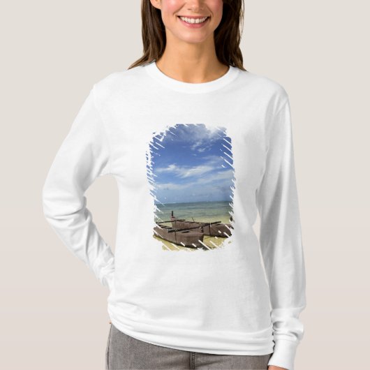 南太平洋 フランス領ポリネシア モーレア島 Tシャツ (正面)