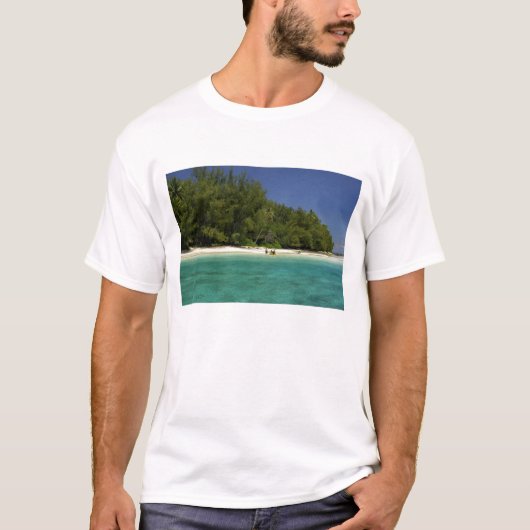 南太平洋 フランス領ポリネシア モーレア島 Tシャツ (正面)