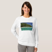 南太平洋 フランス領ポリネシア モーレア島 Tシャツ (正面フル)