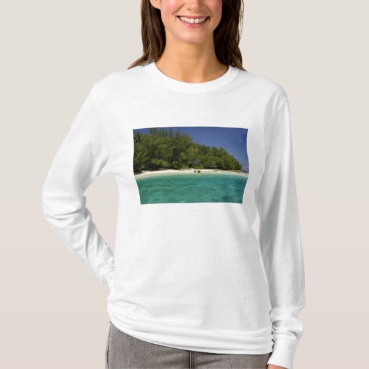 南太平洋 フランス領ポリネシア モーレア島 Tシャツ (正面)