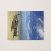 南太平洋、ポリネシフランスのア、ムーア。 ジグソーパズル (横)