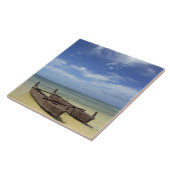 南太平洋、ポリネシフランスのア、ムーア。 タイル (側面)