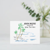 南太平洋 ミュージカル ポストカード (スタンド正面)