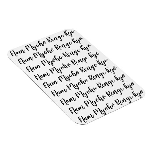 南妙法蓮華経 マグネット (右側)