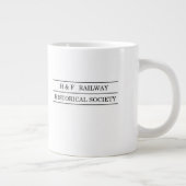 "南山の日の出によって走られる"ジャンボマグ ジャンボコーヒーマグカップ (右)