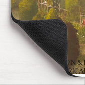 "南山の日の出によって走られる"マウスパッド マウスパッド (コーナー)